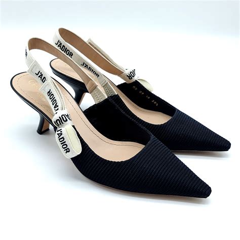 slingback heels dior